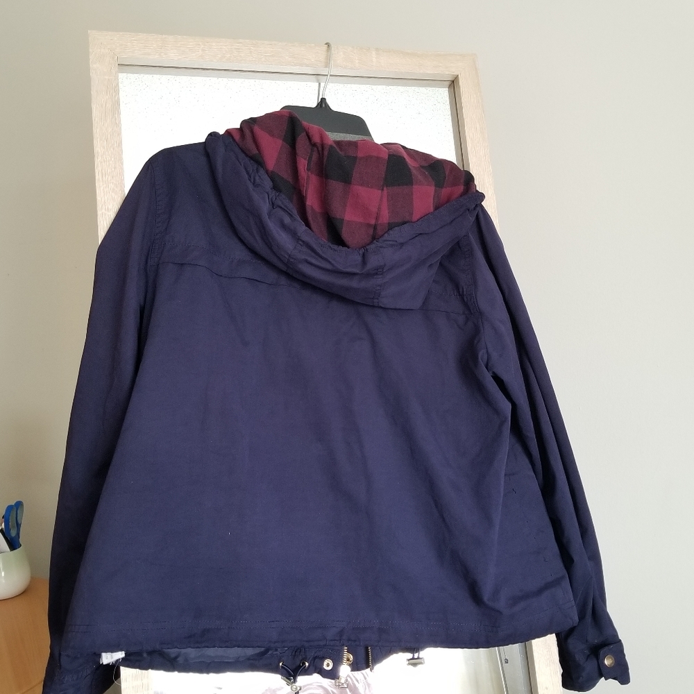 Plaid, Fall jacket - Picture 3 of 3